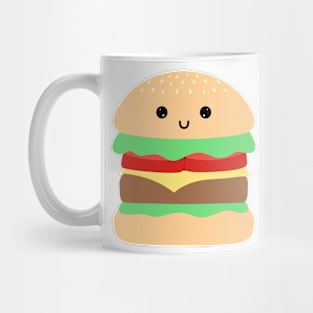 Hamburger Cute Kawaii design Mug